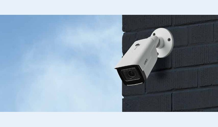 4K commercial security camera installed by Ottawa Networks